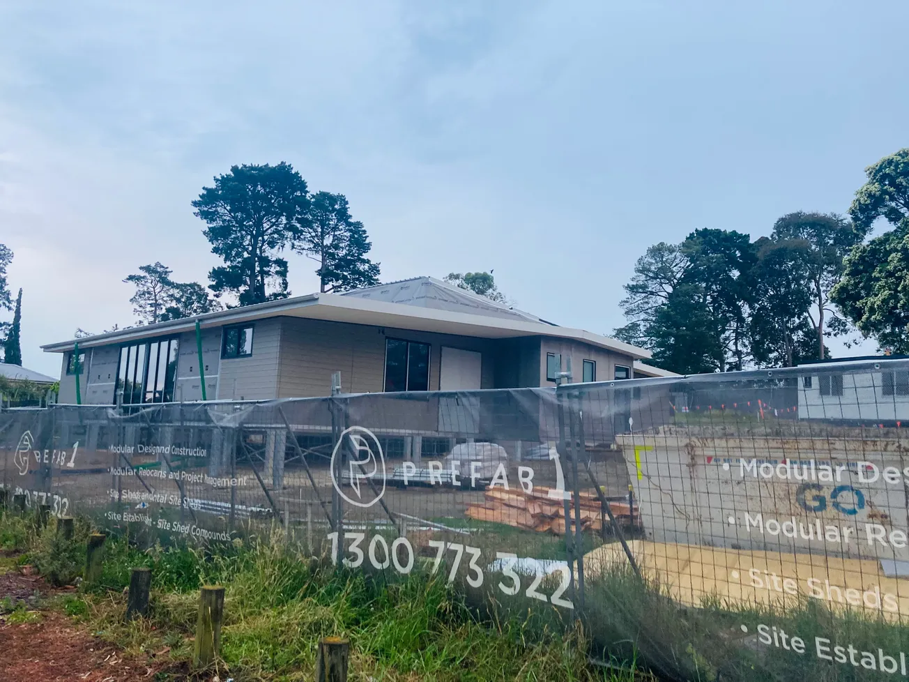 Schramms Cottage Visitor Centre Takes Shape